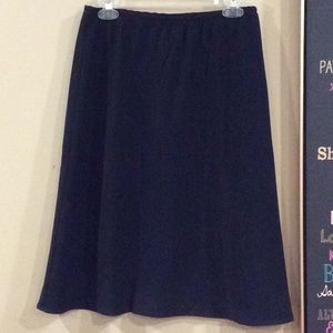 TRIBAL mole skin pull on skirt 8 black